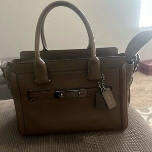 Coach Swagger 27 Crossbody Bag in Dark Green